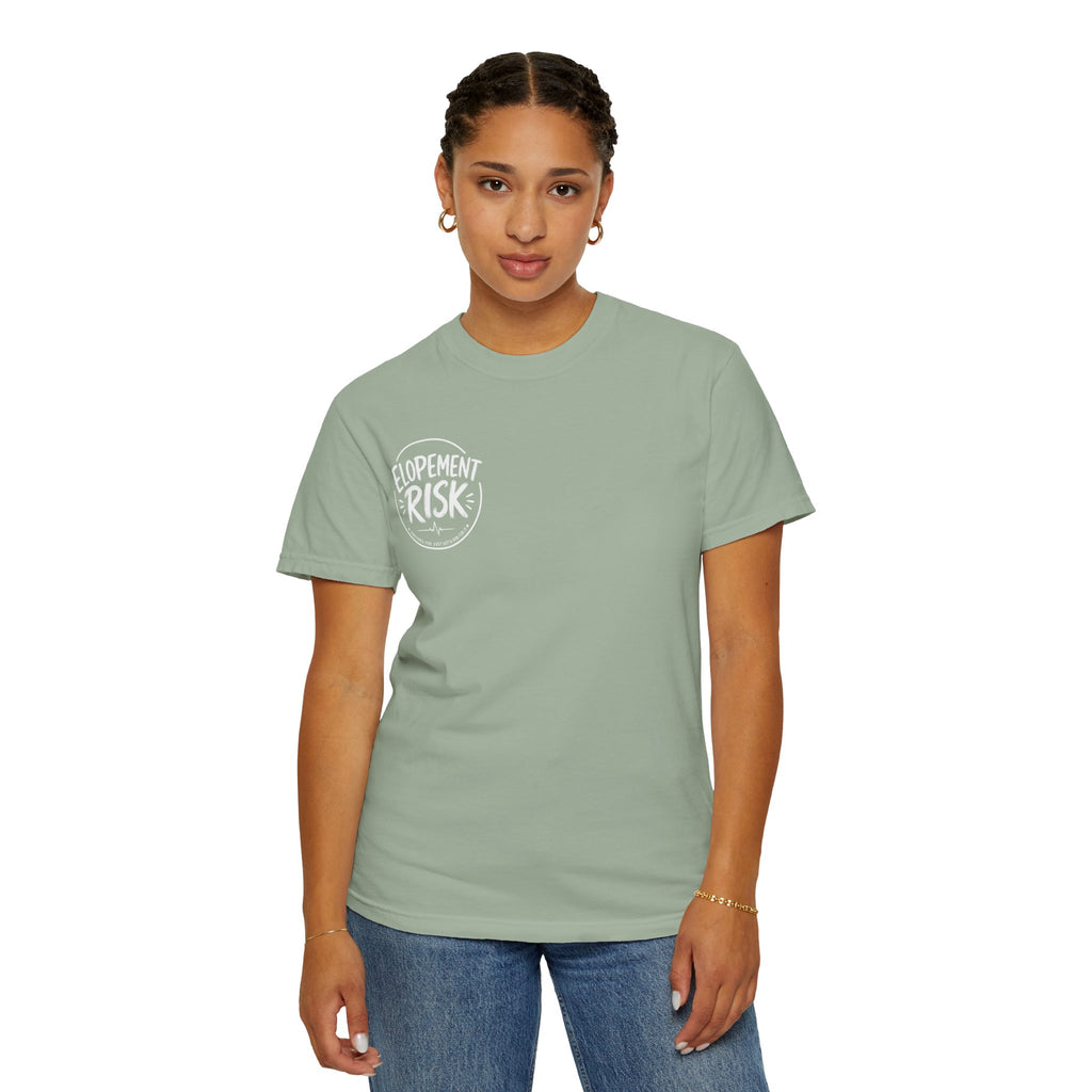 T-Shirt — 'Elopement Risk' ER Combo Graphic Tee for EMS & ER Nurses