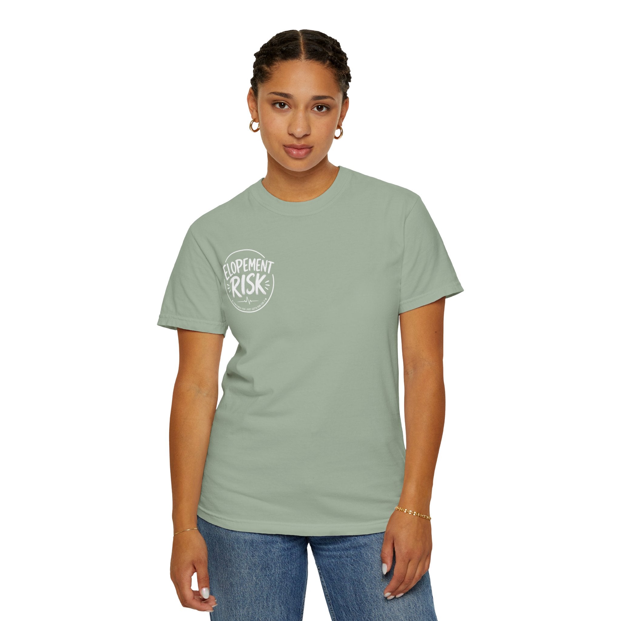 T-Shirt — 'Elopement Risk' ER Combo Graphic Tee for EMS & ER Nurses