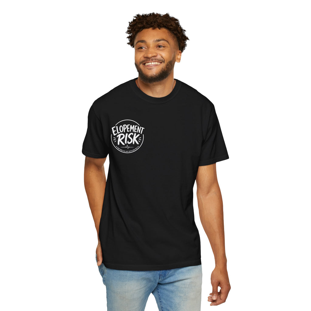 T-Shirt — 'Elopement Risk' ER Combo Graphic Tee for EMS & ER Nurses