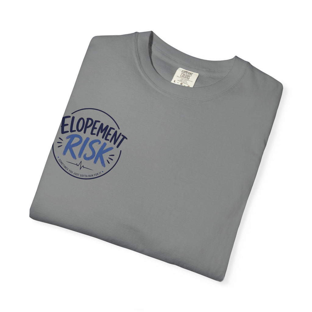 Texas Nurses T-Shirt — "Elopement Risk" Cute Armadillo Design, Big Hearts Texas Strong