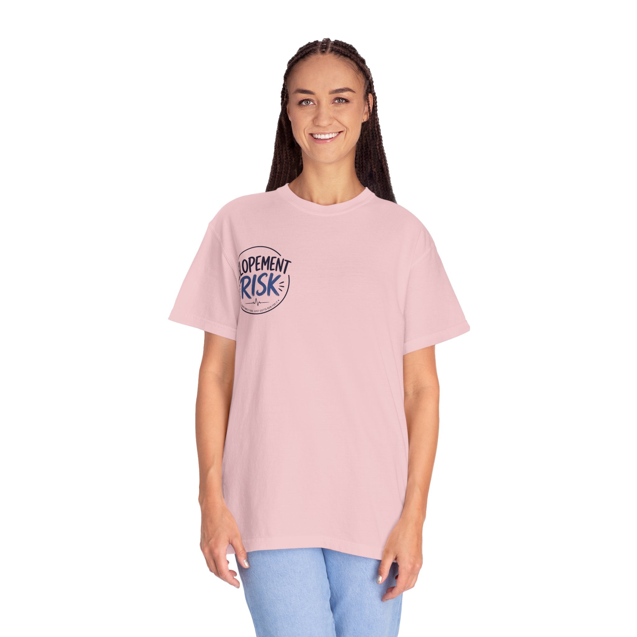 Texas Nurses T-Shirt — "Elopement Risk" Cute Armadillo Design, Big Hearts Texas Strong