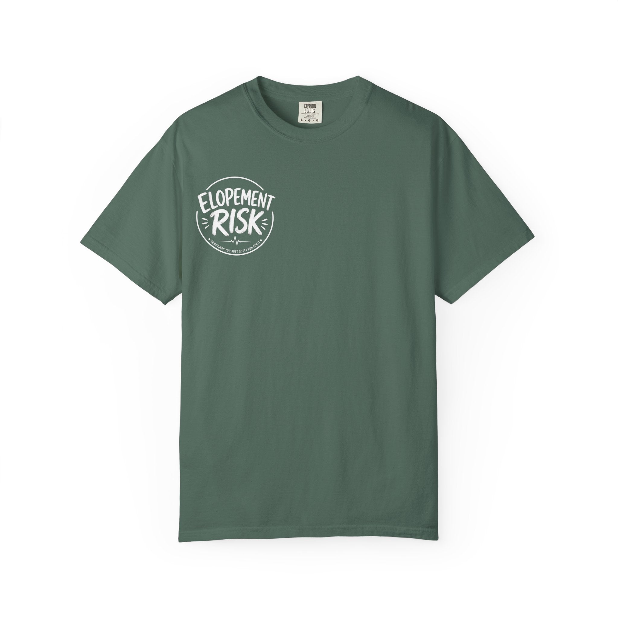 T-Shirt — 'Elopement Risk' ER Combo Graphic Tee for EMS & ER Nurses