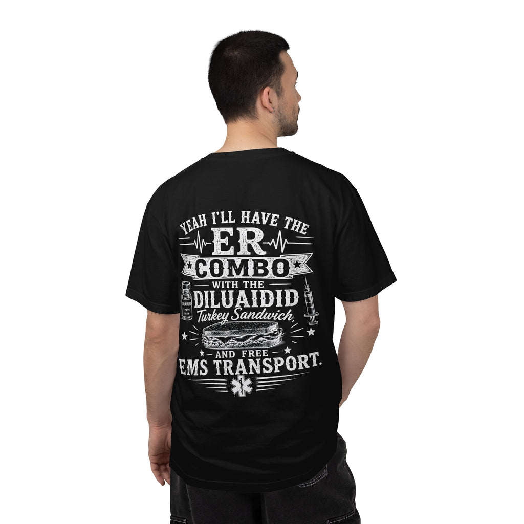T-Shirt — 'Elopement Risk' ER Combo Graphic Tee for EMS & ER Nurses