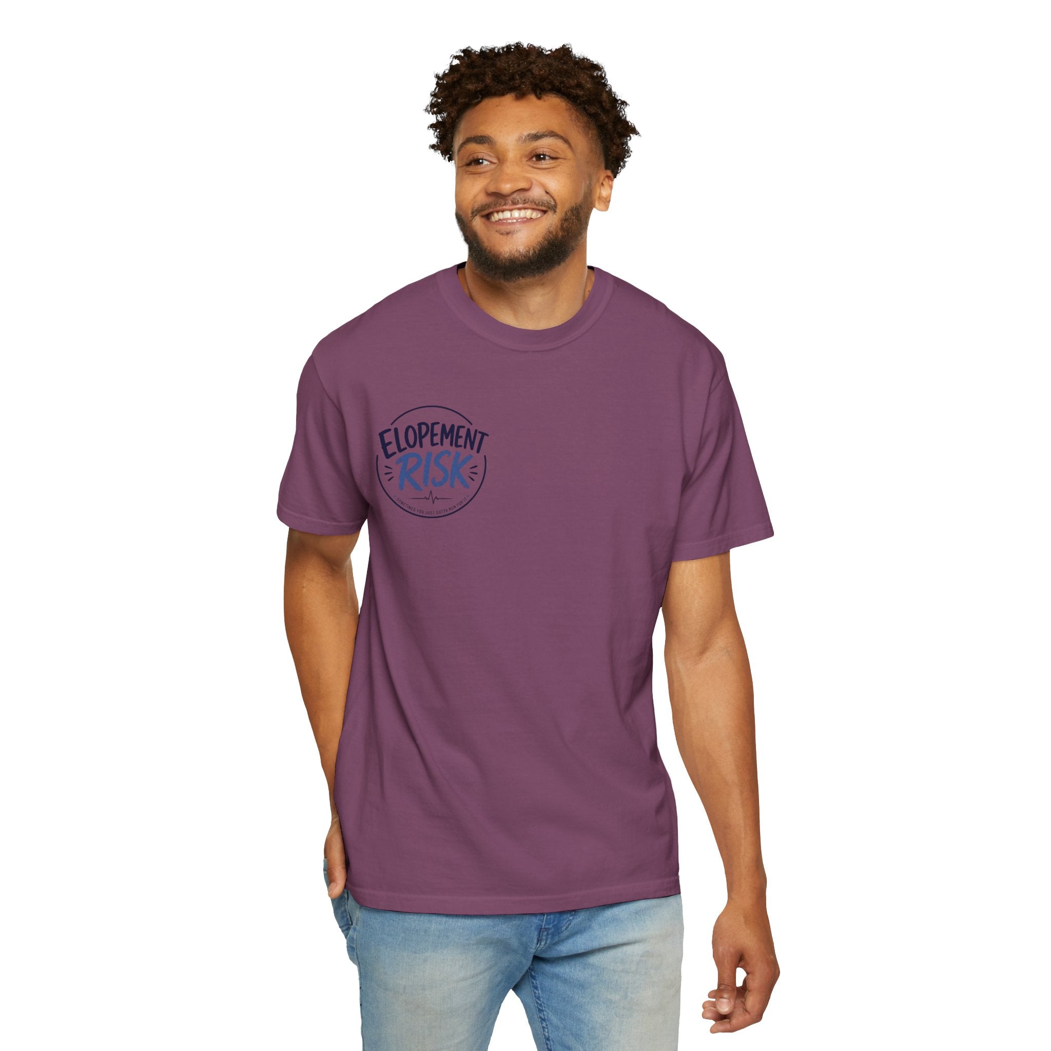 Texas Nurses T-Shirt — "Elopement Risk" Cute Armadillo Design, Big Hearts Texas Strong