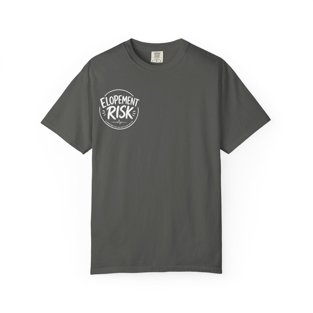 T-Shirt — 'Elopement Risk' ER Combo Graphic Tee for EMS & ER Nurses