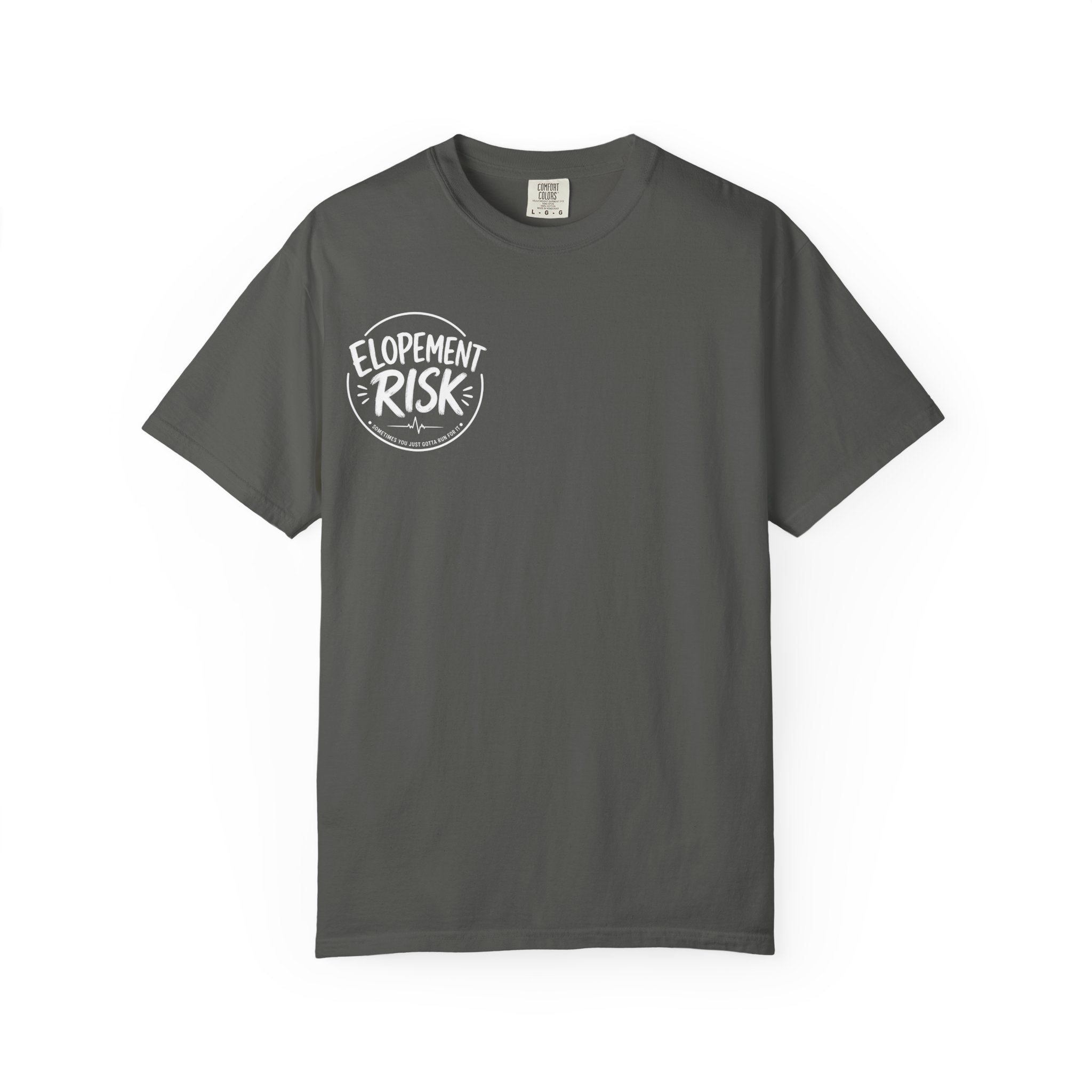 T-Shirt — 'Elopement Risk' ER Combo Graphic Tee for EMS & ER Nurses