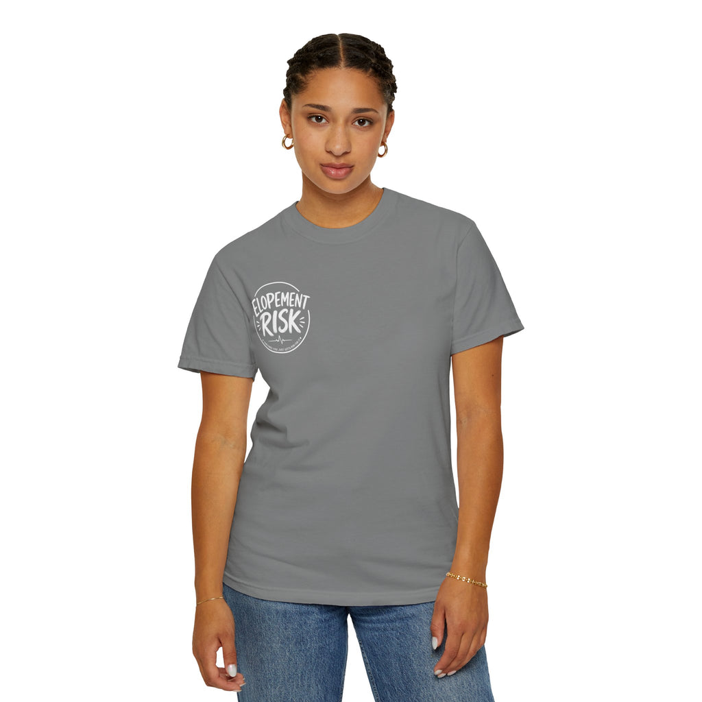 T-Shirt — 'Elopement Risk' ER Combo Graphic Tee for EMS & ER Nurses