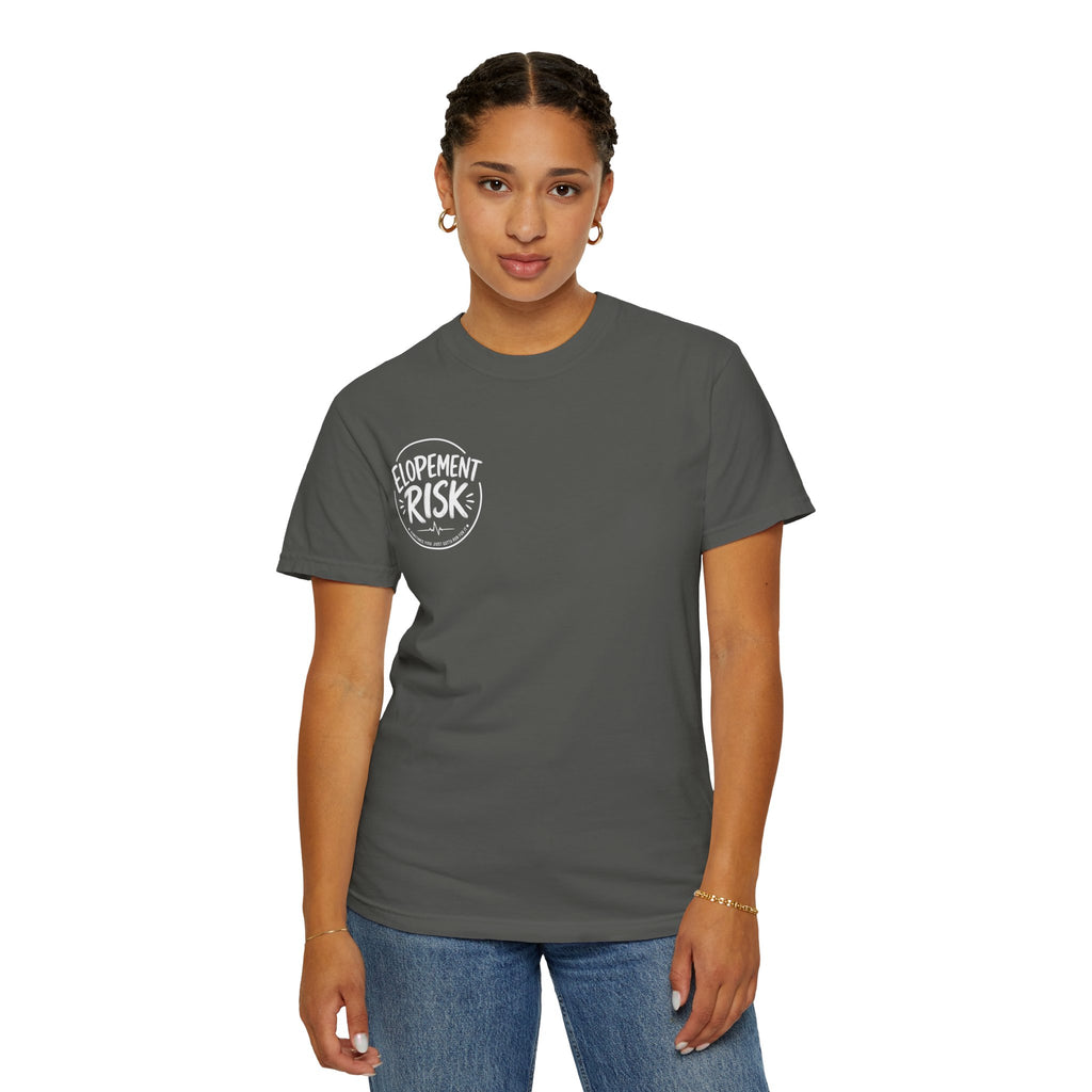 T-Shirt — 'Elopement Risk' ER Combo Graphic Tee for EMS & ER Nurses