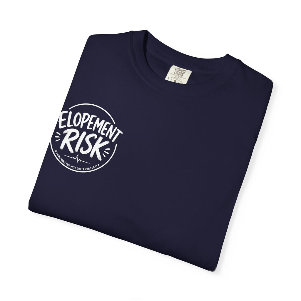 T-Shirt — 'Elopement Risk' ER Combo Graphic Tee for EMS & ER Nurses